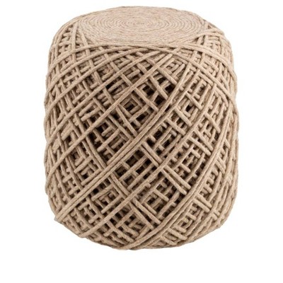 Mark & Day Reinsberg 18"H x 16"W x 16"D Modern Pouf