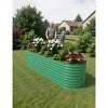Raised Garden Beds Outdoor, Galvanized Steel Outdoor Planter Box for Gardening and Flower Bed, Durable Raised Beds for Gardening - 2 of 4