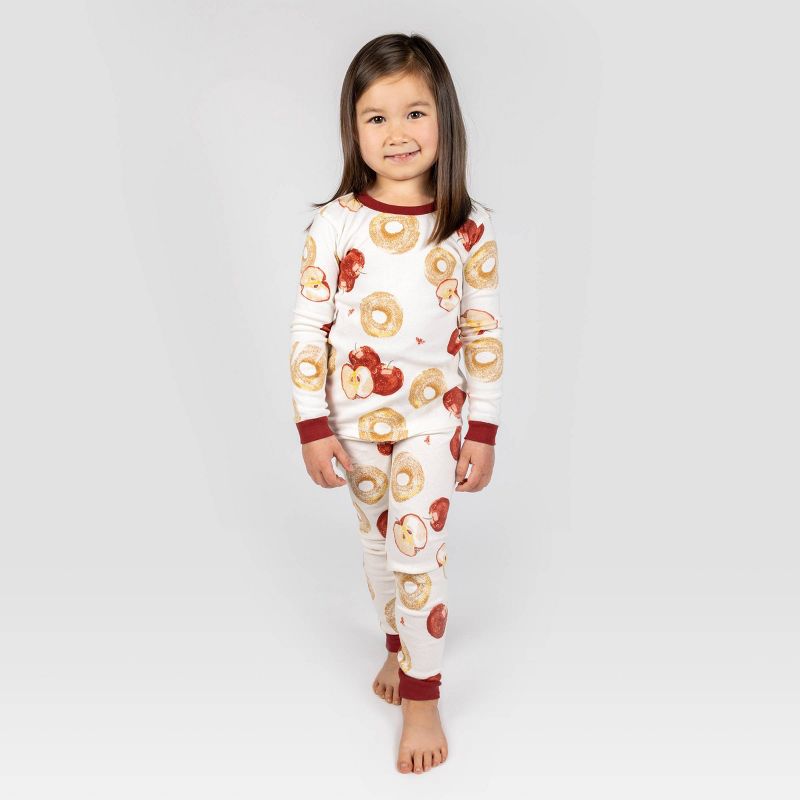 Burt's Bees Baby® Girls' 2pc Pajama Set, 4 of 8