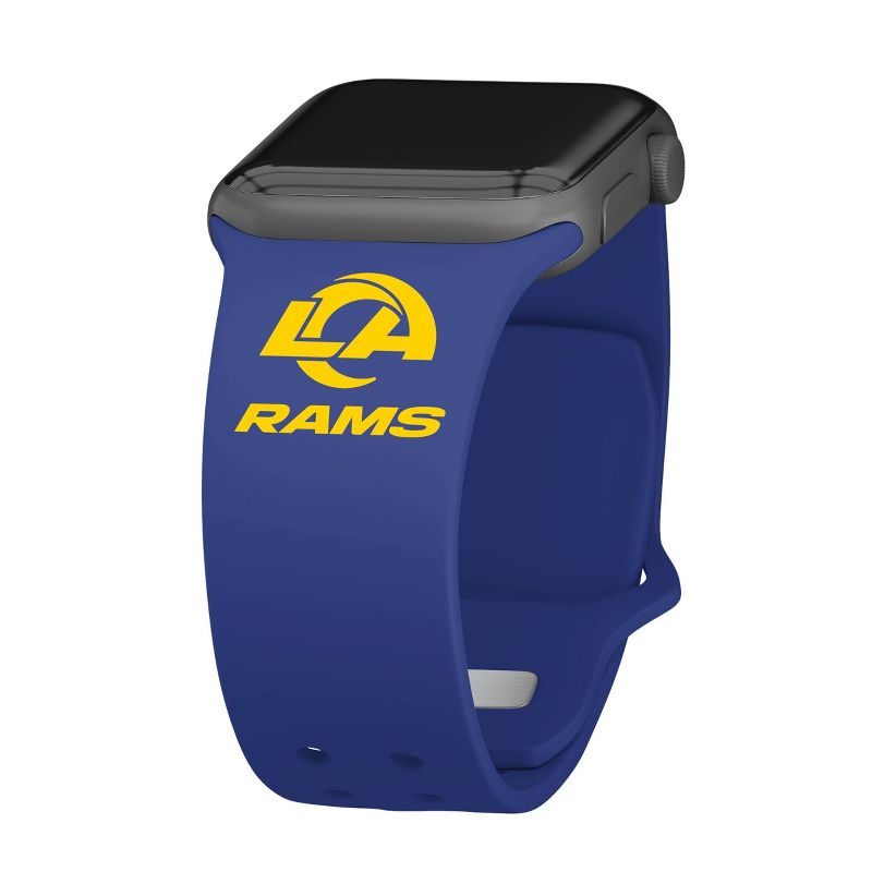 NFL Los Angeles Rams Wordmark Apple Watch Band  , 1 of 3