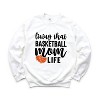 Simply Sage Market Women's Graphic Sweatshirt Basketball Mom Life - 3 of 4