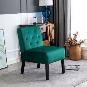 CAVINAS Accent Chair Living Room Chair with High Density Foam Cushion Comfy Chair for Living Room - 1 of 4