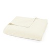 Quilted Coverlet and Shams Set Damask Square Herringbone Pattern - Becky Cameron - 3 of 4