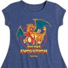 Girls' - Pokémon - Charmander See The Evolution Fit & Flair Cap Sleeve Dress - 2 of 3