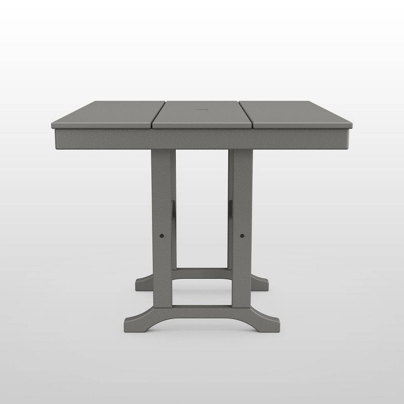 Moore POLYWOOD 35" Farmhouse Square Patio Dining Table - Threshold™, 5 of 12