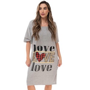 Just Love Short Sleeve Nightgown Sleep Dress for Women - 1 of 3