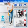 TASVAC EB5 Electric Spin Scrubber, 450RPM Cordless Shower Cleaner with 5 Replaceable Cleaning Heads and Adjustable Extension Arm - 2 of 4