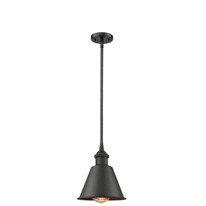 Smithfield - 1 Light Stem Hung Mini Pendant In Industrial Style-7.5 Inches Tall and 7 Inches Wide - 1 of 1