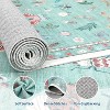 Modern Insect Floral Area Rug - Non-Slip Stain-Resistant Low Pile Carpet, Machine Washable Ultra-Soft Accent Mat for Living Room, Bedroom Kitchen - 4 of 4
