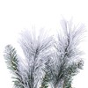 Vickerman Artificial 9' Flocked Jackson Pine Garland - image 2 of 4