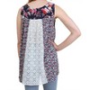 Women's Twin Print Lace Sleeveless Top - umgee - 2 of 3