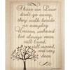 Manual Woodworks and Weavers Memorial Throw Blanket – “Those We Love” Tribute Design in Woven Cotton - 2 of 3