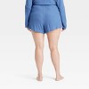 Women's Cozy Ribbed Shorts - Auden™ - 2 of 3