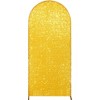 Bling Arch Backdrop Cover, Sequin Wedding Arch Stand Cover with Zipper, Round Top Fitted Backdrop Covers for Birthdays, Wedding and Party Decoration - 2 of 4
