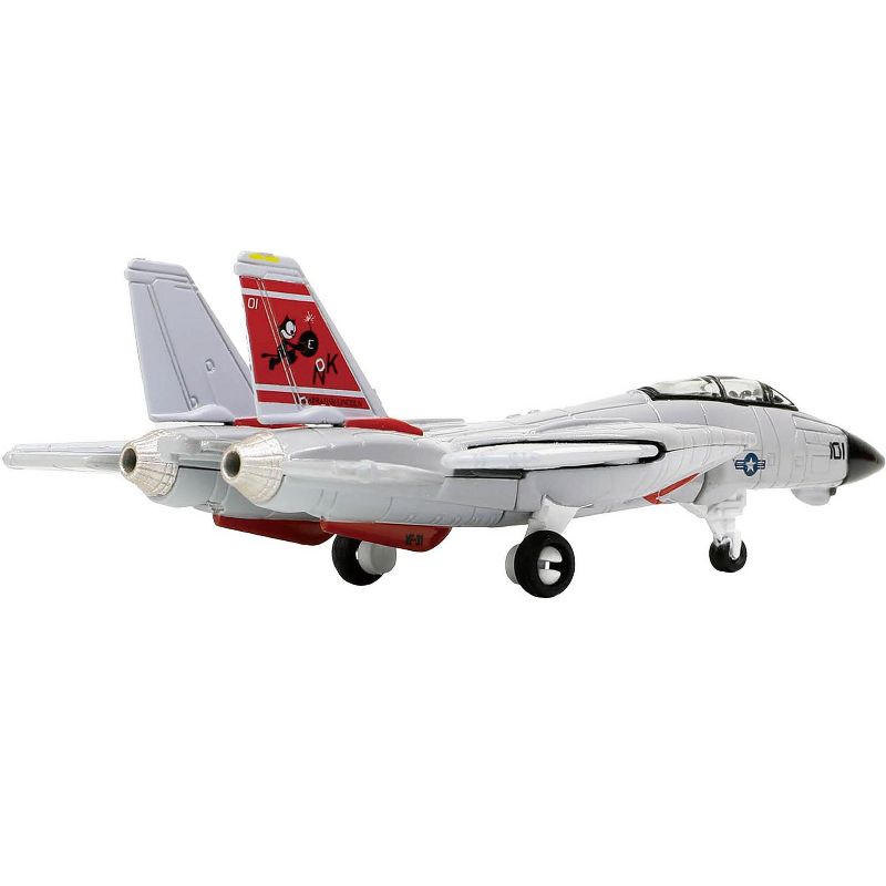 Grumman F-14A Tomcat Fighter Aircraft "VF-31 Tomcatters" (CVN-65) Aircraft Carrier Deck 1/200 Diecast Model by Forces of Valor, 2 of 7