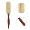 Unique Bargains Women's Comfortable Curling Comb White Brown 1 Pc - 3 of 3