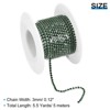 Unique Bargains DIY Bag Clothing Decoration Crystal Rhinestone Sew on Close Claw Chain Trim - 2 of 4