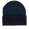 Grand Sierra Men's Two-Toned Fleece Lined Winter Hat - 4 of 4