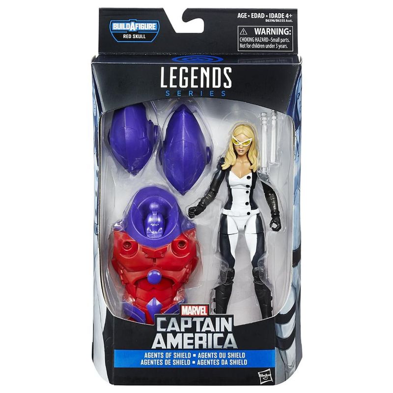 Captain America Marvel Legends 6" Action Figure Mockingbird, 2 of 3
