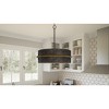Lariat 3-Light Old Black Pendant Light - 3 of 4