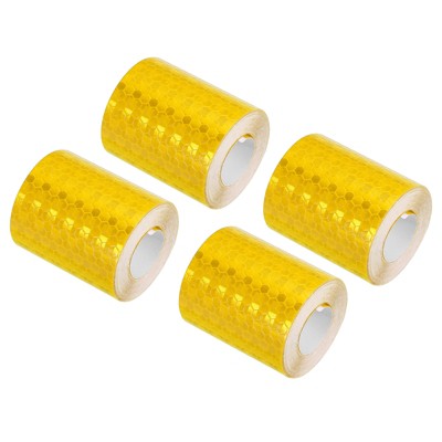 Unique Bargains High Visibility Cars Adhesive Warning Safety Reflective Tape