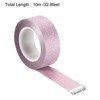 Unique Bargains Self-Adhesive Decorative Gift Wrapping Craft Glitter Tape - 2 of 4