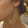 Bearfruit Jewelry Sterling Silver Infinite Pearl Earrings - 3 of 3