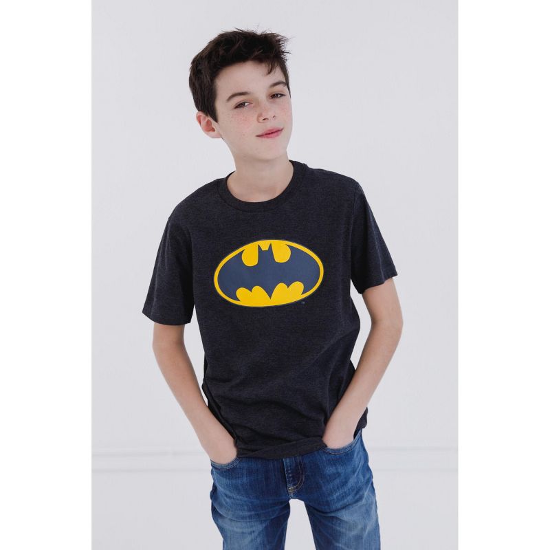 DC Comics DC Comics Justice League Batman Superman Wonder Woman T-Shirt Toddler, 2 of 8