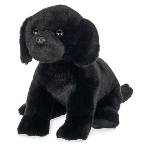 Bearington Lil' Jet The Labrador Retriever, 8 Inch Cuddly Black Lab Stuffed Animal - 1 of 4