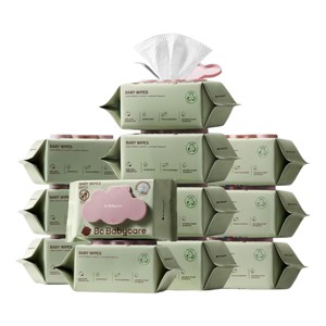 Bc Babycare Cloud Moist Baby Wipes - Hypoallergenic & Unscented for Sensitive Skin, Extra Thick, 99% Water, Plant-Based - 1 of 4