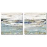 (Set of 2) Canvas Wall Art Set Upon a Clear by PI Creative Art - Americanflat