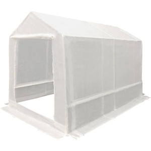 King Canopy 7'x12' Steel Frame Storage Shed Greenhouse Cover - 1 of 4