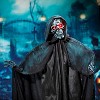 Morris Costumes 5.5 ft Animated Standing Skeleton of Death Statue - Black - 3 of 3