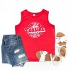 The Juniper Shop The Cousins Crew Checkered Youth Tank Top - 2 of 4
