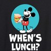 Women's - Disney - Mickey & Friends Lightweight French Terry Wide Neck Long Sleeve Shirt - 2 of 4