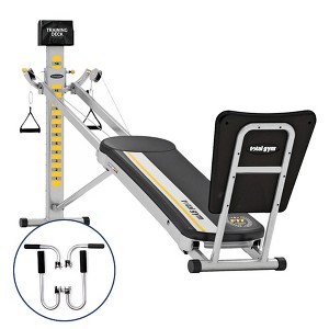 Total Gym FIT Ultimate Workout Machine, Home Gym Fitness, Full Body Strength Training Equipment with 100+ Exercises and 15 Resistance Levels, Yellow - 1 of 4