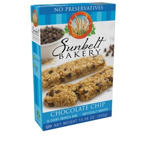 Sunbelt Bakery Chocolate Chip Granola Bars 10ct - 1 of 4