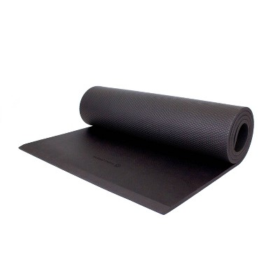 Stag Animal Print Foam Yoga Mat black 