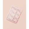 makesy recycled plastic cavity square clamshell - set of 100 - 4 of 4