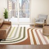 Colour Poems Bold Curvature Stripes I Rug - Deny Designs - 3 of 3