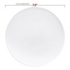 Smarty Had A Party 7.5" Solid White Organic Plastic Salad Plates - 120 pcs - 3 of 4