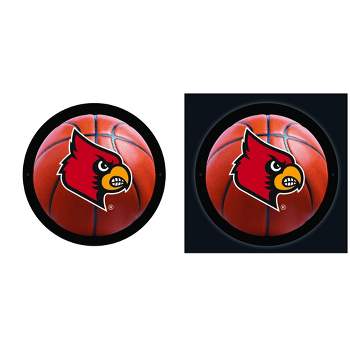 Louisville Cardinals 23.5 Distressed Round Sign