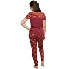 Harry Potter Short Sleeve Hogwarts Junior's Jogger PJ Pajama Set - 3 of 4