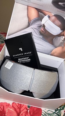 Sharper Image Realtouch Air Compression Massaging Eye Mask 