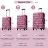 Coolife Hardshell Luggage Sets 3 pcs Spinner Suitcase with TSA Lock Lightweight-20"+24"+28" Luggages - 3 of 4