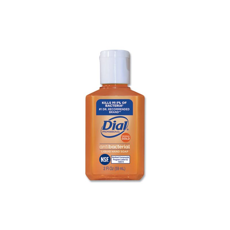 Dial Professional Gold Antibacterial Liquid Hand Soap, Floral, 2 oz, 144/Carton, 1 of 5