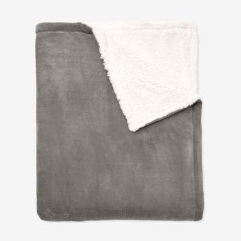 BrylaneHome  High Pile Fleece Microfleece Blanket