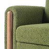 PAGED Modern Accent Chair, Arm Chair with Padded Cushion Seat, Reading Chair for Bedroom, Living Room Furniture - 4 of 4