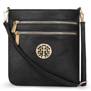 Generic Crossbody Bags for Women Small Shoulder Travel Purses Multi Pocket Triple Crossover - 1 of 4