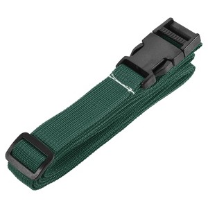 Unique Bargains Polyester Quick Release Adjustable Belt Travel Bag Luggage Strap with Buckle - 1 of 4